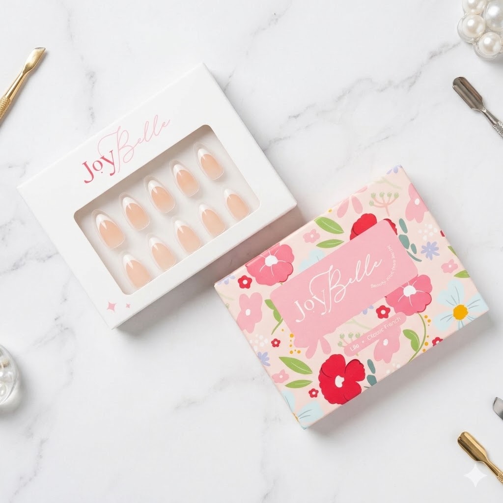 JOYBELLE | Ongles Lila (amande moyen)